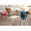Laser obrotowy BOSCH Professional GRL 400 H + LR1 + BT 150 + GR 240 Stopień ochrony [IP] IP 56