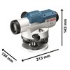 Niwelator optyczny BOSCH Professional GOL 32 D 0601068502 Rodzaj Niwelator