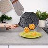 Patelnia VILDE Black&Wood 199008 26 cm Powłoka zewnętrzna Granitowa