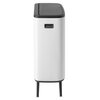Kosz na śmieci BRABANTIA 130205 Bo Touch Bin Hi 60L Biały Kolor Biały