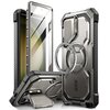Etui SUPCASE Iblsn ArmorBox do Samsung Galaxy S24 Ultra Ciemno-srebrny