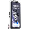 Smartfon TECNO Spark 20 8/256GB 6.56" 90Hz Czarny Model procesora MediaTek Helio G85