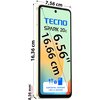 Smartfon TECNO Spark 20C 8/128GB 6.56 90Hz Zielony Model procesora Mediatek Helio G36