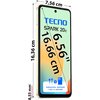 Smartfon TECNO Spark 20C 4/128GB 6.56 90Hz Zielony Liczba rdzeni procesora Ośmiordzeniowy