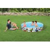 Basen rozporowy BESTWAY Dinozaury 55001 224 x 46 cm Pokrywa Nie