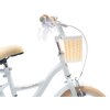 Koszyk na rower SUN BABY CJ03.020.02 Plastikowy Biało-beżowy Rodzaj Koszyk