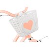 Koszyk na rower SUN BABY CJ03.020.03 Plastikowy Biało-morelowy Kolor Biało-morelowy