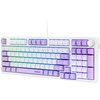 Klawiatura MAD DOG GK960W Gateron Pro Red Biały Układ klawiszy Standardowy
