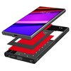 Etui SPIGEN Cryo Armor do Samsung Galaxy S24 Ultra Czarno-czerwony Materiał TPU