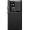 Etui SPIGEN Optik Armor do Samsung Galaxy S24 Ultra Czarny Seria telefonu Galaxy S