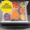 Lodówka HISENSE RM469N4AFD1 3D No Frost 200cm Czarna SmartFresh Licowane drzwi Metal Tech Cooling Funkcja Convert Położenie zamrażarki Na dole