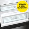 Lodówka HISENSE RM469N4AFD1 3D No Frost 200cm Czarna SmartFresh Licowane drzwi Metal Tech Cooling Funkcja Convert Kolor / wykończenie frontu Czarny