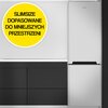 Lodówka AMICA FK2515.4UTX(E) 170cm Inox Roczne zużycie prądu 221 kWh = 254.15 zł
