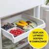 Lodówka GORENJE NRK418ECW4 No Frost 182.4cm Biała Zmiana kierunku otwierania drzwi Tak