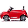 Samochód dla dziecka SUN BABY Fiat 500 Czerwony Hamulec Automatyczny