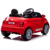 Samochód dla dziecka SUN BABY Fiat 500 Czerwony Rodzaj biegu Tył
