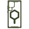 Etui UAG Plyo Pro Magnet do Samsung Galaxy S24 Ultra Przezroczysto-oliwkowy