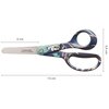 Nożyczki uniwersalne FISKARS Muminki Muminek 1067189 (13 cm) Materiał ostrza Stal nierdzewna