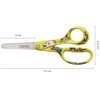 Nożyczki uniwersalne FISKARS Muminki Migotka 1067191 (13 cm) Materiał ostrza Stal nierdzewna