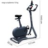Rower indukcyjny KETTLER Hoi Tour+ Szary Rodzaj oporu Indukcyjny