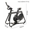 Rower spinningowy KETTLER Hoi Frame Szary Rodzaj oporu Indukcyjny