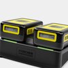 Szybka ładowarka KARCHER 2.445-028.0 2x18V 2.5/5A Kompatybilność seria Kärcher Battery Power 18 V