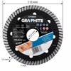 Tarcza do cięcia GRAPHITE 57H603 110 mm Maksymalne obroty [obr/min] 13800