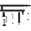 Ramię mikrofonowe KRUX Arm 400 Obciążenie głowicy 1.8 kg Szerokość [mm] 70