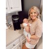 Ekspres do mleka BABY BREZZA Formula Pro Advanced All Black FRP0131 Funkcje dodatkowe Konfigurowalna temperatura i pojemność butelki
