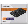 Stacja dokująca QOLTEC 52274 USB Typu C, Aktywna Liczba portów wyjściowych [szt.] 2