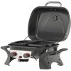 Grill gazowy YATO YG-20005 Yake Czarny 5 kW 47 x 37 cm Powierzchnia rusztu [cm] 47 x 37