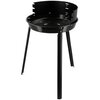 Grill węglowy LUND 99923 36 x 56 cm Kształt rusztu głównego Okragły