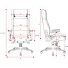 Fotel DIABLO CHAIRS X-Custom Czarny Regulowane oparcie Tak