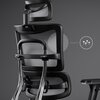 Fotel DIABLO CHAIRS V-Master Czarno-biały Regulowane oparcie Tak