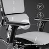 Fotel DIABLO CHAIRS V-Master Czarno-biały Kolor Czarno-biały