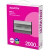 Dysk ADATA SD810 2TB SSD Srebrny Interfejs USB 3.2 Gen. 2x2 (USB 3.2) Type-C