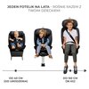 Fotelik samochodowy KINDERKRAFT I-360 I-Size 40-150 cm (0-36 kg) Czarny Odchylenie oparcia Tak