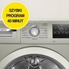 Suszarka BOSCH WTH85VXXPL Funkcje dodatkowe System redukcji zagnieceń