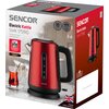 Czajnik SENCOR SWK 1751RD Czerwony Regulacja temperatury Nie