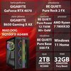 Komputer MAD DOG GeForce RTX4070 Super CS2 Reflex Edition BQ500FX-A04WR R7-7800X3D 32GB RAM 2TB SSD Windows 11 Home Procesor AMD Ryzen 7 7800X3D