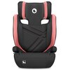 Fotelik samochodowy LIONELO Hugo I-Size 100-150 cm (15-36 kg) Czarno-różowy Isofix Tak