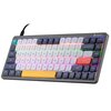 Klawiatura TRACER FINA 84 Grey Interfejs 2.4 GHz