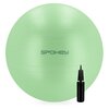 Piłka gimnastyczna SPOKEY Fitball Zielony (65 cm) Typ Gimnastyczna