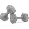 Zestaw hantli SPOKEY Monster (2 x 3 kg) Materiał PVC