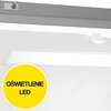 Lodówka HISENSE RQ760N4SASE MD Side by Side No Frost 178.5cm Srebrna Kostkarka Wi-Fi ConnectLife My Fresh Choice Czas utrzymania temperatury w przypadku braku zasilania [h] 10