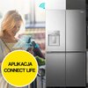 Lodówka HISENSE RF815N4SESE Side by Side No Frost 178.5cm Inox Zmiana kierunku otwierania drzwi Nie
