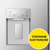 Lodówka HISENSE RF815N4SESE Side by Side No Frost 178.5cm Inox Kolor producenta Inox