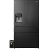 Lodówka HISENSE RF728N4SBFE MD Side by Side No Frost 178.5cm Czarna Kostkarka Wi-Fi ConnectLife My Fresh Choice