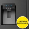 Lodówka HISENSE RF728N4SBFE MD Side by Side No Frost 178.5cm Czarna Kostkarka Wi-Fi ConnectLife My Fresh Choice Liczba drzwi 4