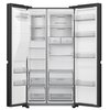 Lodówka HISENSE RS818N4TFC Side by Side No Frost 179cm Czarna Kostkarka Wi-Fi ConnectLife Metal Tech Cooling Bezszronowa (No Frost) Pełny No Frost